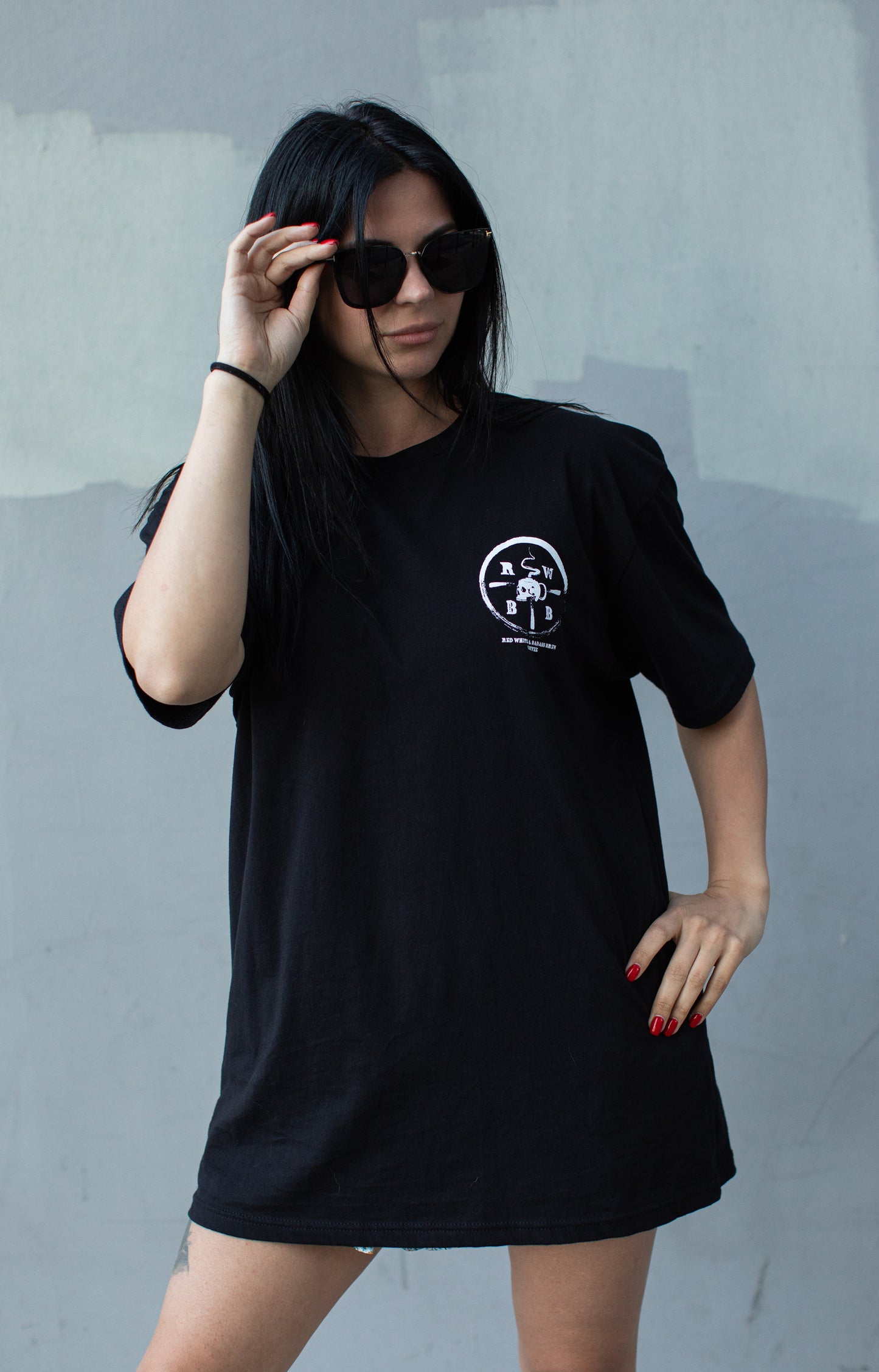 I HAVE TRUST ISSUES TEE - Red, White, & Badass Brew