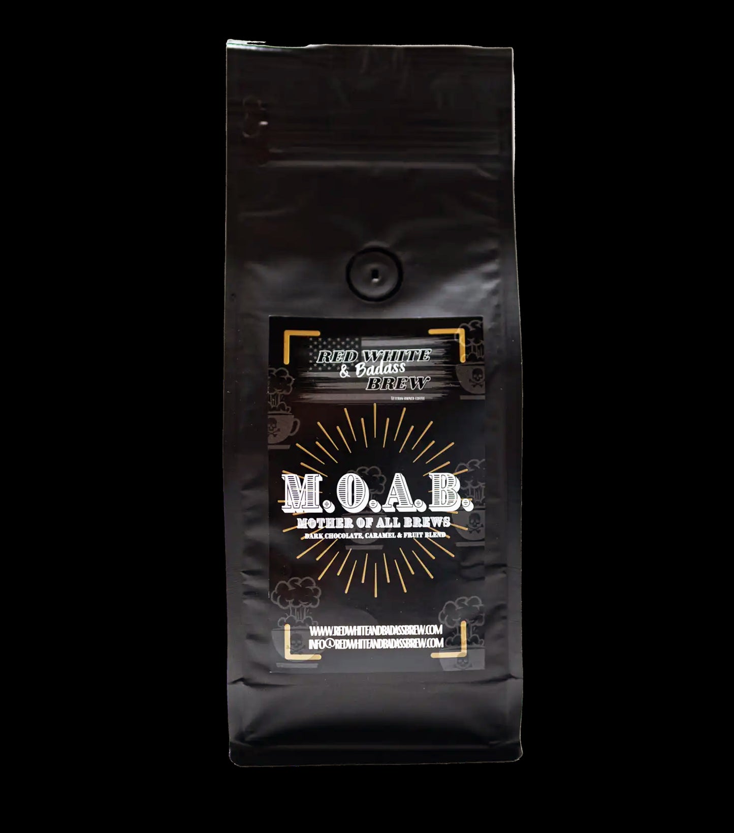 M.O.A.B (MOTHER OF ALL BREWS) - Red, White, & Badass Brew