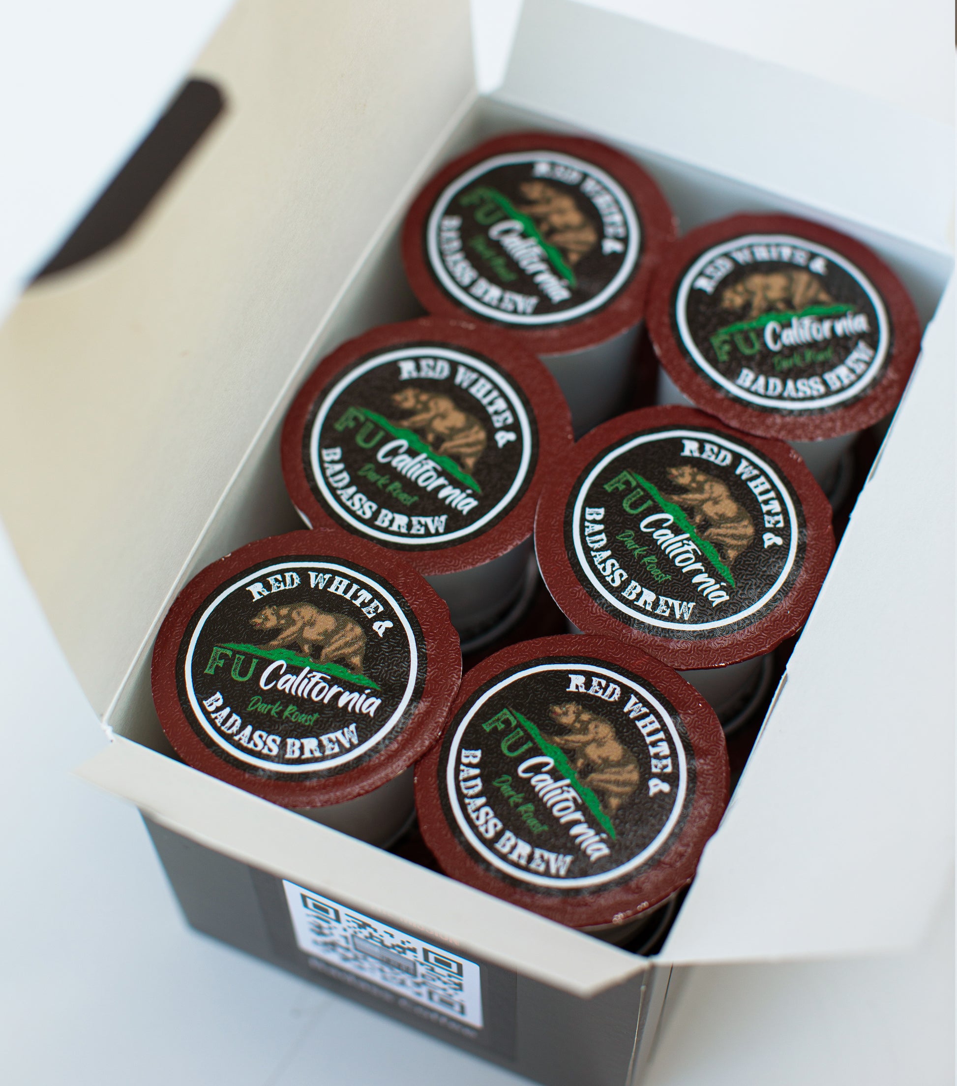 WHISKEY BUSINESS – K-CUPS - Red, White, & Badass Brew